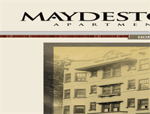 Tablet Screenshot of maydestone.com